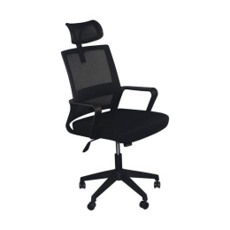 Πολυθρόνα Γραφείου BF2020 ΕΟ542,1 60x63x107/115cm Black