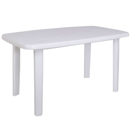 Τραπέζι Oval Sorrento Ε365,8 140x80x74cm White