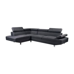 Καναπές Αριστερή Γωνία Sector Ε989,3L 268x196x79/H.84cm Anthracite Ύφασμα