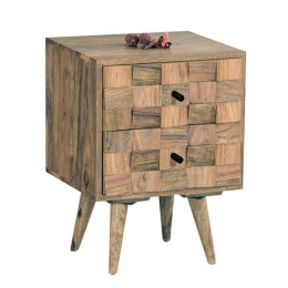 Κομοδίνο Teka ΕΑ7044 40x35x55cm Acacia Natural Ξύλο