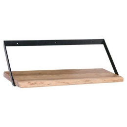 Ράφι Wall-2 ΕΑ7072,2 60x25x20cm Acacia Natural-Black