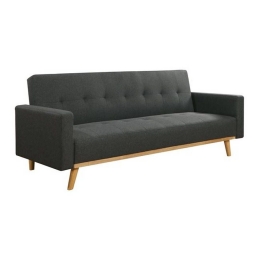 Καναπές - Κρεβάτι Τριθέσιος Carlos Ε9922,1 200x94x83cm Dark Grey Ύφασμα