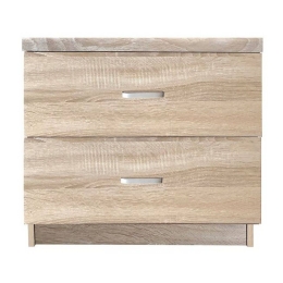 Κομοδίνο Decon Sonoma Ε7393,2 40x40x45cm Μελαμίνη