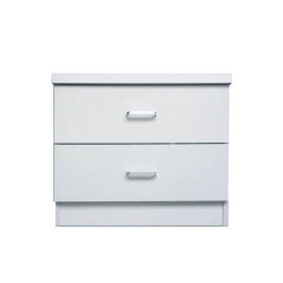 Κομοδίνο Decon  White Ε7393,1 40x40x45cm Μελαμίνη