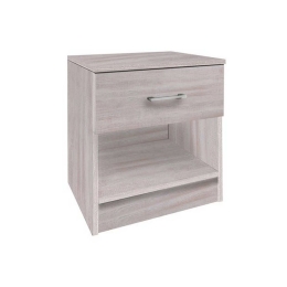 Κομοδίνο Life White Wash ΕΜ369,5 41x32x48cm Μελαμίνη