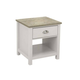 Κομοδίνο Luxor Sonoma/White Ε740,1 45x40x50cm Μελαμίνη