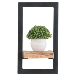 Ράφι Lizard Acacia Natural/Black ΕΑ7070,3 20x25x35cm