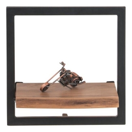 Ράφι Lizard Acacia Natural/Black ΕΑ7070,5 35x25x35cm