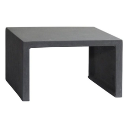 Τραπέζι Σαλονιού Concrete Cement Grey Ε6211 80x80x47cm