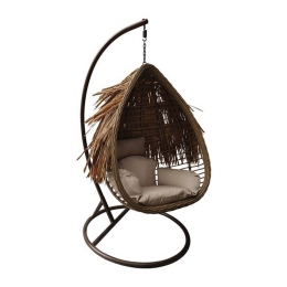 Πολυθρόνα Κρεμαστή Salsa TROPIC Natural/Beige Ε6780,1 D.120 H.197cm