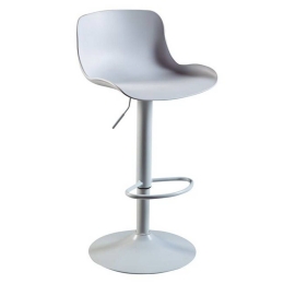 Σκαμπό Μπαρ Moss White ΕΜ200,2 44x45x58/81-79/102cm Σετ 2τμχ Πολυπροπυλένιο