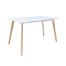Τραπέζι White Martin Ε7101,1 120x70 H.75cm Mdf