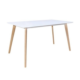 Τραπέζι White Martin Ε7102,1 140x80 H.75cm Mdf