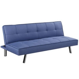 Καναπές - Κρεβάτι Kappa Ε9682,3 175x83x74cm/175x97x38cm Blue Ύφασμα