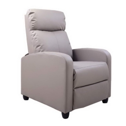 Πολυθρόνα Relax Porter Ε9781,6P 68x86x99cm Cappuccino Τεχνόδερμα