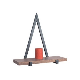 Ράφι Τοίχου ΕΑ7029 +/-50x20x50cm Black Natural
