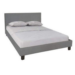 Κρεβάτι Διπλό Wilton Ε8031,F2 149x203x89/140x190cm Grey Διπλό Μέταλλο,Ύφασμα,Ξύλο