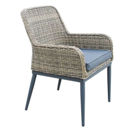 Πολυθρόνα Havana Ε652 64x65x85cm Brown-Anthracite
