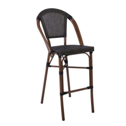Σκαμπό Bar Costa Ε289 50x55x76/116cm Black