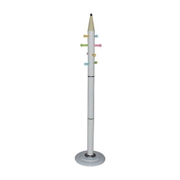 Καλόγερος Pencil ΕΜ193,3 37x170cm White Μέταλλο