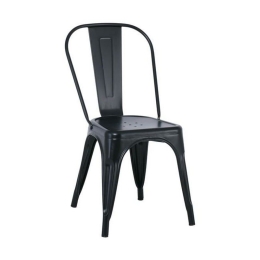 Καρέκλα Relix Ε5191,1W 44x49x84cm Black Μέταλλο