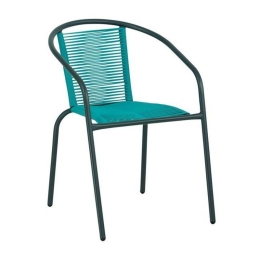 Πολυθρόνα Funky Ε242,8Ρ 54x60x77cm Black-Blue