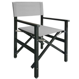 Πολυθρόνα Σκηνοθέτη Ε2601,6 54x50x88cm Anthracite-Grey