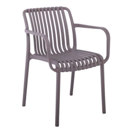 Καρέκλα Κήπου Moda Ε3800,3 57x58x80cm Mocha