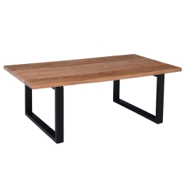 Τραπεζάκι Σαλονιού Tanta ΕΑ7089,W 115x60x40cm Natural-Black