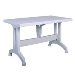 Τραπέζι Κήπου Vicco Ε393,2 120x70x73cm White