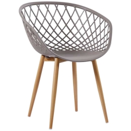 Πολυθρόνα Rex Ε373,31W 62x56x80cm Natural-Sand Beige