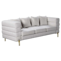 Καναπές Τριθέσιος Morris Ε9600,31 213x87x76cm White