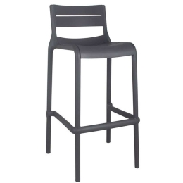 Σκαμπό Μπαρ Serena Ε3804,1 49x51x75/100cm Anthracite