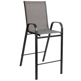Σκαμπό Μπαρ Rio Ε271,5 55x70x124cm Anthracite-Grey