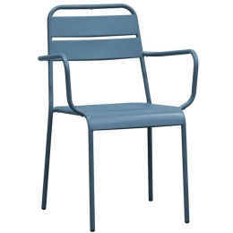 Πολυθρόνα Στοιβαζόμενη Brio Ε544,2 57x58x84cm Blue