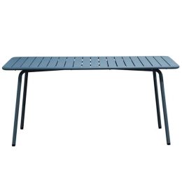 Τραπέζι Κήπου Brio Slat Ε546,2 160x90x73cm Blue