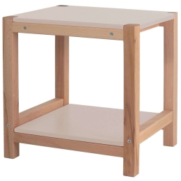Τραπεζάκι Βοηθητικό Triventi TRIVENTISST4 40x35x40cm Beige