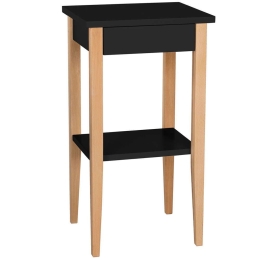 Τραπεζάκι Βοηθητικό Entlik ENTLIKSTBLACK 40x35x70cm Black