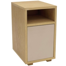 Κομοδίνο Slim SLIMBST4 30x40x52,5cm Beige