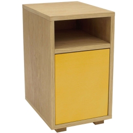 Κομοδίνο Slim SLIMBST5 30x40x52,5cm Yellow