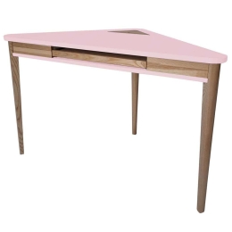 Γραφείο Γωνιακό Ashme ASHMECORKOF9 114x85x75cm Pink