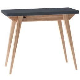Τραπέζι Επεκτεινόμενο Envelope ENVELOPEEXT3 90x45x76/90x90x74,8cm Graphite Mdf,Ξύλο