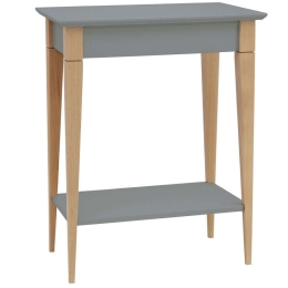 Κονσόλα Mimo S MIMOCSBE6 65x35x74cm Concrete-Beech Mdf,Ξύλο