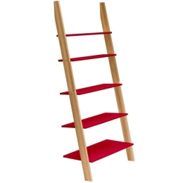 Ραφιέρα Δαπέδου Ashme L ASHMESL12 85x35x180cm Red