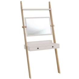 Τουαλέτα Με Καθρέπτη Leno LENOT8 79x49x183cm Pearl Grey