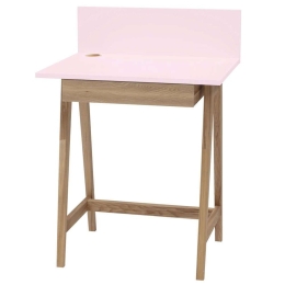 Γραφείο Luka LUKA1DOFASH9 65x50x75cm Natural-Pink