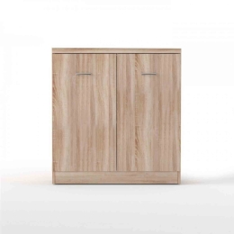 Κομότα Kom 2D Sonoma 80X33X85 cm TO-KOM2D Μελαμίνη