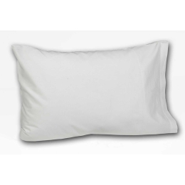 Μαξιλαροθήκη Σετ 2τμχ Unicolors White Nima 50Χ70 50x70cm 100% Βαμβάκι