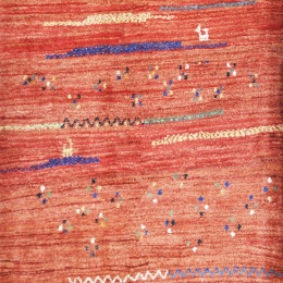 Χειροποίητο Χαλί Persian Gabbeh Wool 150Χ175 150Χ175cm
