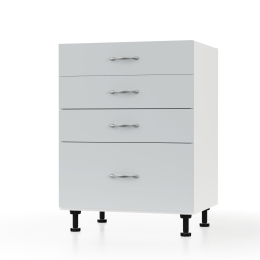 MODEST ΚΑΤΩ ΝΤΟΥΛΑΠΙ ΣΥΡΤΑΡΙΕΡΑ ΓΚΡΙ 60X48X82 ΕΚ